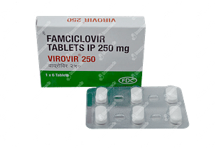 Virovir 250 MG Tablet 6