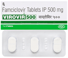 Virovir 500 Tablet 3