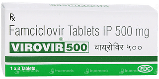 Virovir 500 Tablet 3