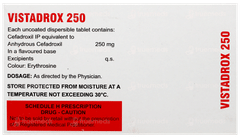 Vistadrox 250 Tablet 10 Vistadrox 250 Tablet 10