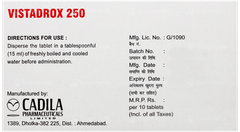 Vistadrox 250 Tablet 10 Vistadrox 250 Tablet 10