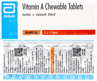 Vitamin A Chewable Tablet 10