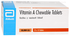 Vitamin A Chewable Tablet 10