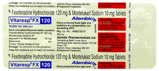 Vitaresp Fx 120 Tablet 10