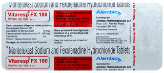 Vitaresp Fx 180 Tablet 10