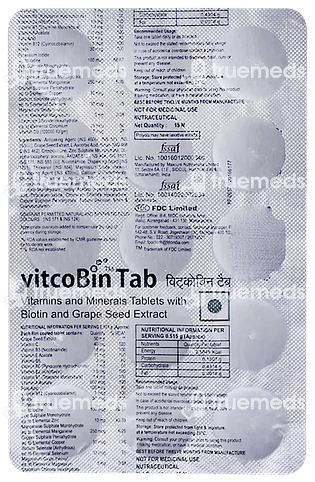Vitcobin Tablet 15
