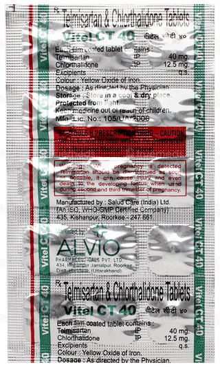 Vitel Ct 40 Tablet 15