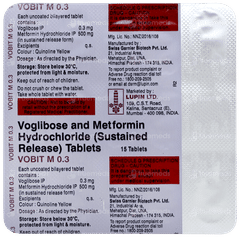 Vobit M 0.3 Tablet 15 Vobit M 0.3 Tablet 15