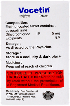 Vocetin Tablet 10 Vocetin Tablet 10