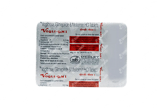 Vogli GM 0.2/500/1 MG Tablet Sr 10