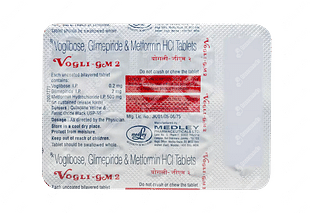 Vogli GM 0.2/500/2 MG Tablet Sr 10