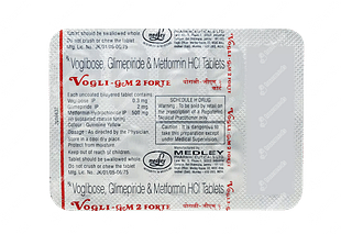 Vogli GM Forte 0.3/500/2 MG Tablet Sr 10