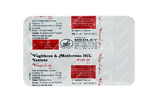 Vogli M 0.3/500 MG Tablet 10