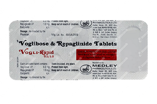 Vogli Rapid 1/0.3 MG Tablet 10