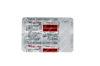 Vogli Trio 0.2/500/80 MG Tablet Sr 10