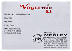 Vogli Trio 0.3 Tablet 10 Vogli Trio 0.3 Tablet 10