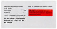 Voglibite 0.3 Tablet 10 Voglibite 0.3 Tablet 10