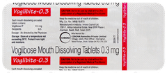 Voglibite 0.3 Tablet 10 Voglibite 0.3 Tablet 10