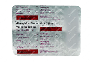 Voglibite GM 0.2/500/1 MG Tablet Sr 10