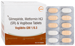 Voglibite GM 1/0.3 Tablet 10