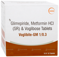 Voglibite GM 1/0.3 Tablet 10 Voglibite GM 1/0.3 Tablet 10