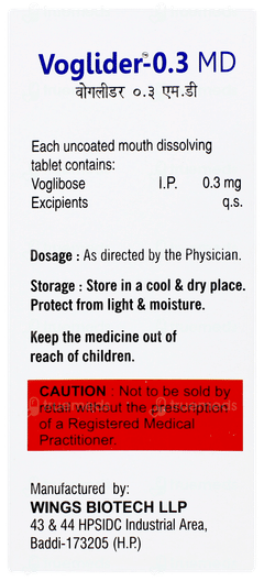 Voglider 0.3 Md Tablet 10
