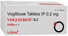 Vogligress 0.2 Tablet 10 Vogligress 0.2 Tablet 10