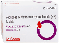 Vogligress M 0.3 Tablet 10 Vogligress M 0.3 Tablet 10