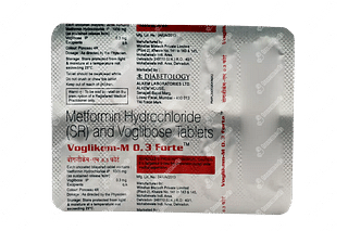 Voglikem M Forte 0.3/1000 MG Tablet Sr 10