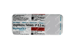 Voglinorm 0.3 MG Tablet 10