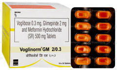 Voglinorm GM 2/0.3 Tablet 10