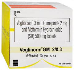Voglinorm GM 2/0.3 Tablet 10