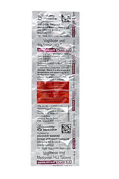 Voglistar Plus 0.3 Tablet 10