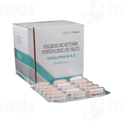 Voglitab M 0.2 Tablet 15 Voglitab M 0.2 Tablet 15