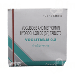 Voglitab M 0.2 Tablet 15 Voglitab M 0.2 Tablet 15