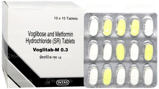 Voglitab M 0.3 Tablet 15