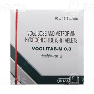 Voglitab M 0.3 Tablet 15