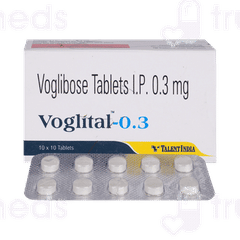Voglital 0.3 Tablet 10 Voglital 0.3 Tablet 10