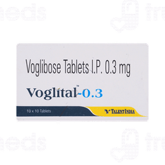 Voglital 0.3 Tablet 10 Voglital 0.3 Tablet 10