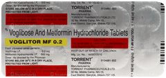 Voglitor Mf 0.2 Tablet 10 Voglitor Mf 0.2 Tablet 10