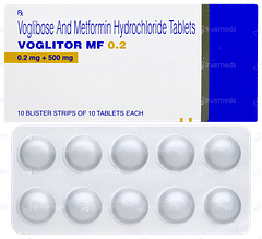 Voglitor Mf 0.2 Tablet 10