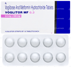 Voglitor Mf 0.3 Tablet 10