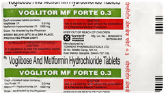 Voglitor Mf Forte 0.3 Tablet 10