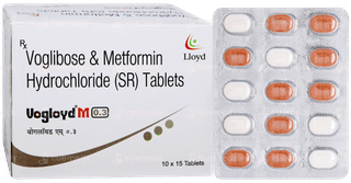 Vogloyd M 0.3 Tablet 15