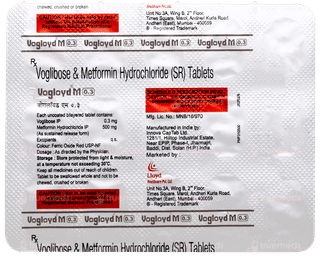 Vogloyd M 0.3 Tablet 15