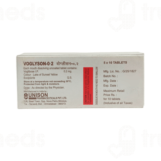 Voglyson 0.2 MG Tablet Md 10