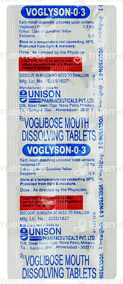 Voglyson 0.3 Tablet 10
