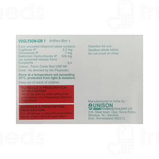 Voglyson Gm 1 Tablet 10