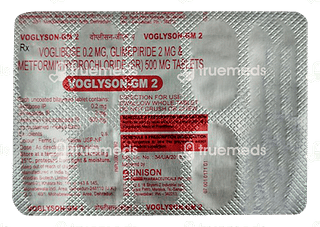 Voglyson GM 0.2/500/2 MG Tablet 10