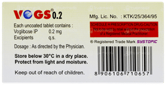Vogs 0.2 Tablet 30 Vogs 0.2 Tablet 30